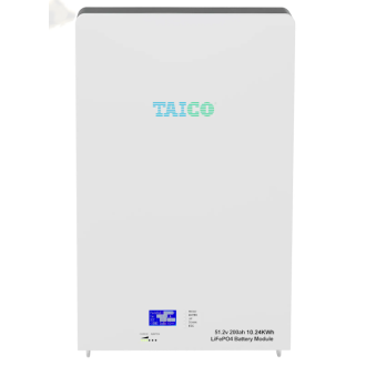 Nástenná LiFePO batéria TAICO TKPW10000, 51,2 V, 200Ah